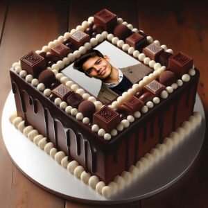 Chocolate Photo Cake