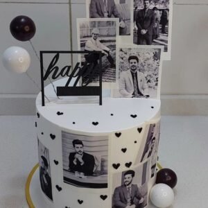 Multi Photo Collage Cake