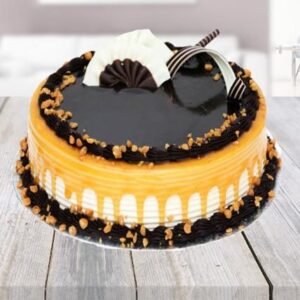 Butterscotch chocolate cake