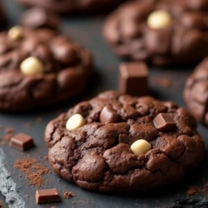 Double Chocolate Cookies